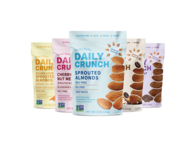 Free Sprouted Almond Snacks  From Daily Crunch Snacks