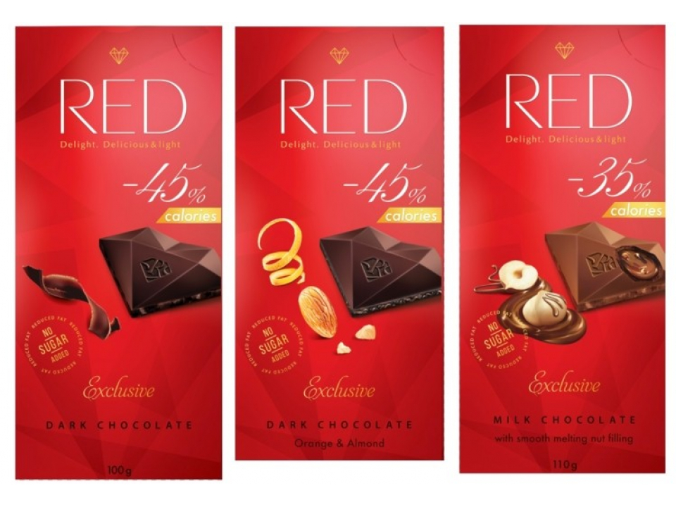 Free RED Chocolate Bar