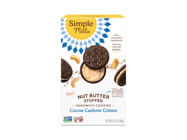 Free Nut Butter Stuffed Sandwich Cookies  By Simple Mills