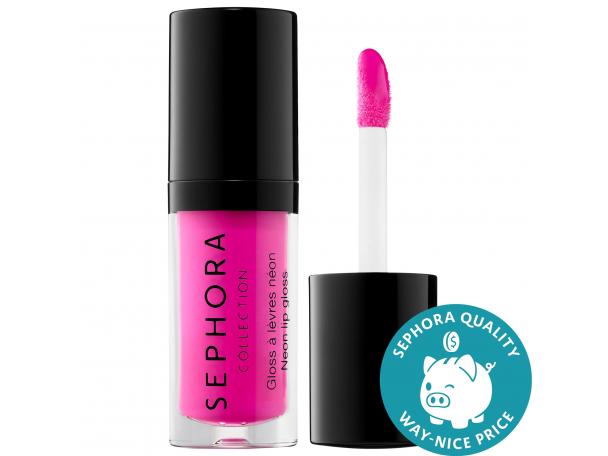 Free Neon Lipgloss By Sephora Collection!
