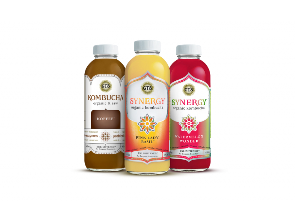 Free Synergy Bottle Of Raw Kombucha