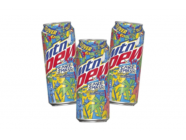 Free Cans Of Cake-Smash From Mountain Dew