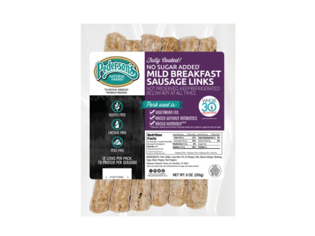 Free Breakfast Sausage Links  By Pederson’s Natural Farms