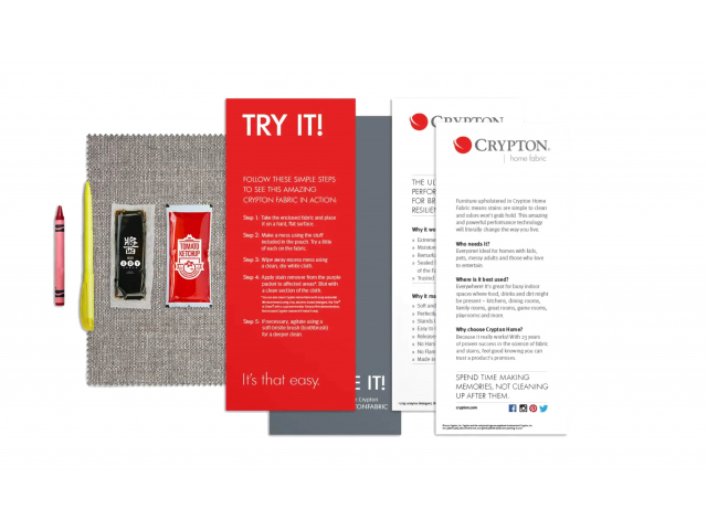 Free Fabric Test Kit From Crypton!