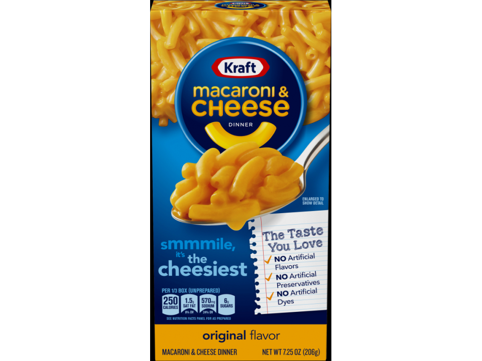 Free Full Sized Macaroni & Cheese From Kraft