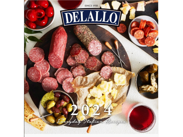 Free 2024 Recipe Calendar From De Lallo