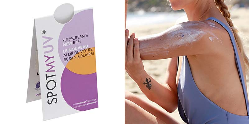 Free  Sticker With Sunscreen From SPOTMYUV