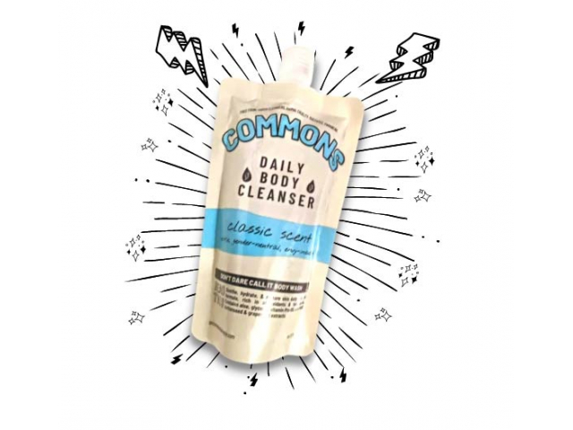 Free Commons Daily Body Cleanser