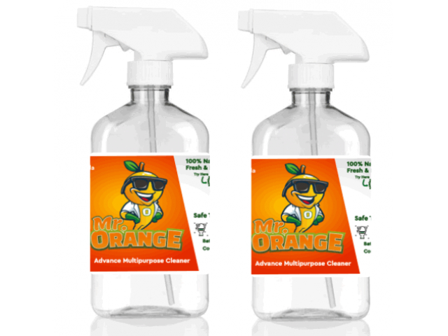 Free Multipurpose Cleaner Sample From Mr. Orange