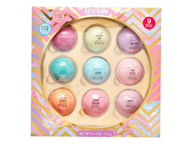 Free Body & Earth Bath Bombs Set