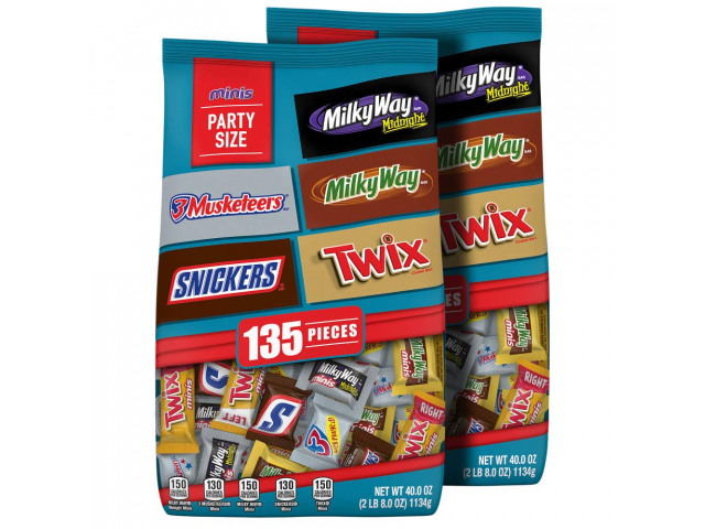 Free Twix, Milky Way And Snickers Variety Pack