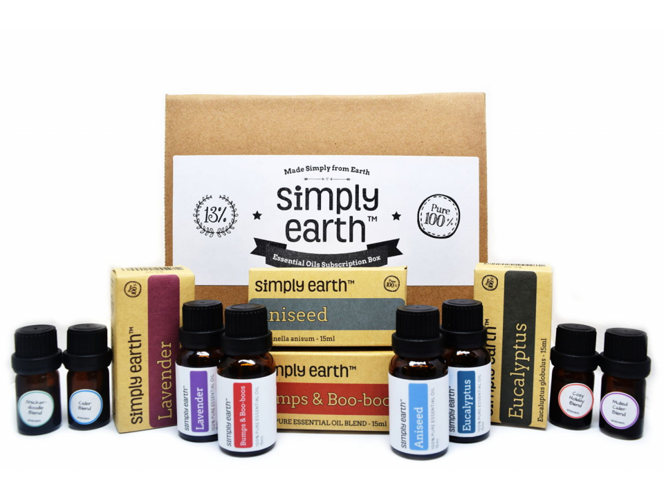 Free Simply Earth Essential Oil Box
