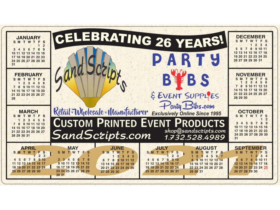Free 2021 Magnetic Calendar From Sand Scripts